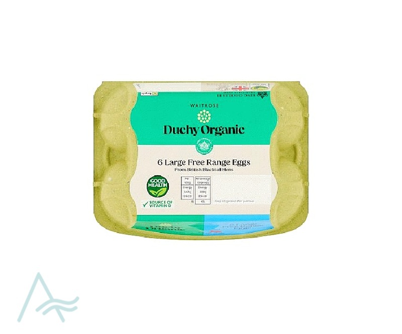 LIONSGATE ORGANIC EGGS 6 S